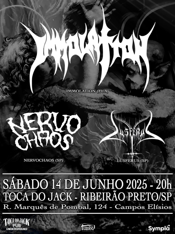 Cartaz de show em Ribeirão Preto, 14 de junho de 2025 às 20:00