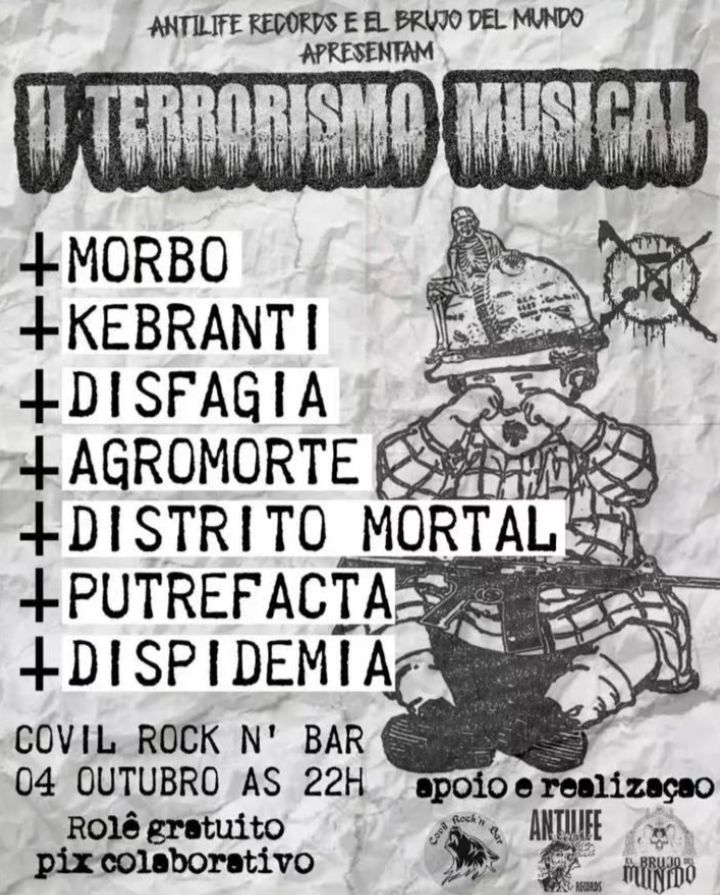 Cartaz de show em Fortaleza, 4 de outubro de 2025 às 22:00